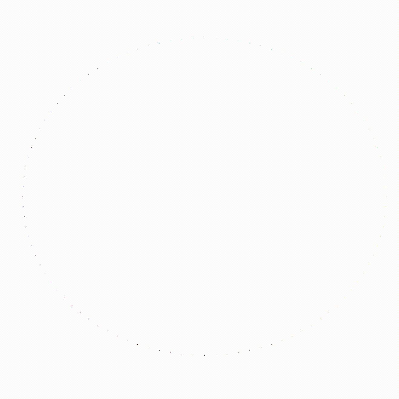There is a circle there I promise. I made the line weight so small that its super hard to see until it picks up sound. I was thinking of using this to suprise my user or trick them into thinking that it's not listening to them.