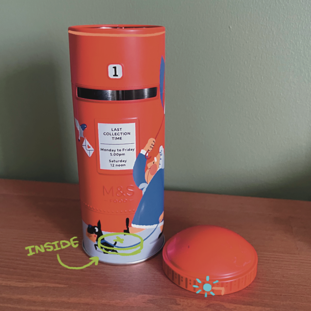 The other problem with this design is that if the battery falls the wrong way when being put in the coin slot. The circuit won't work.